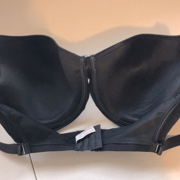 Fit Fully Yours Smooth Moulded Cup Underwired T-shirt Bra black size 40G - Picture 6 of 8
